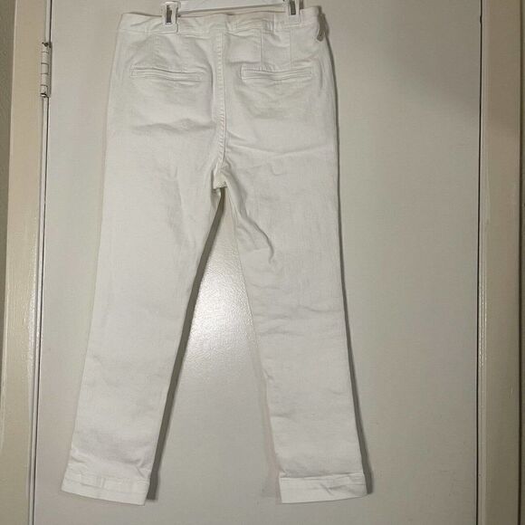 Pilcro and the Letterpress High rise denim white leggings size 28 - Picture 5 of 8